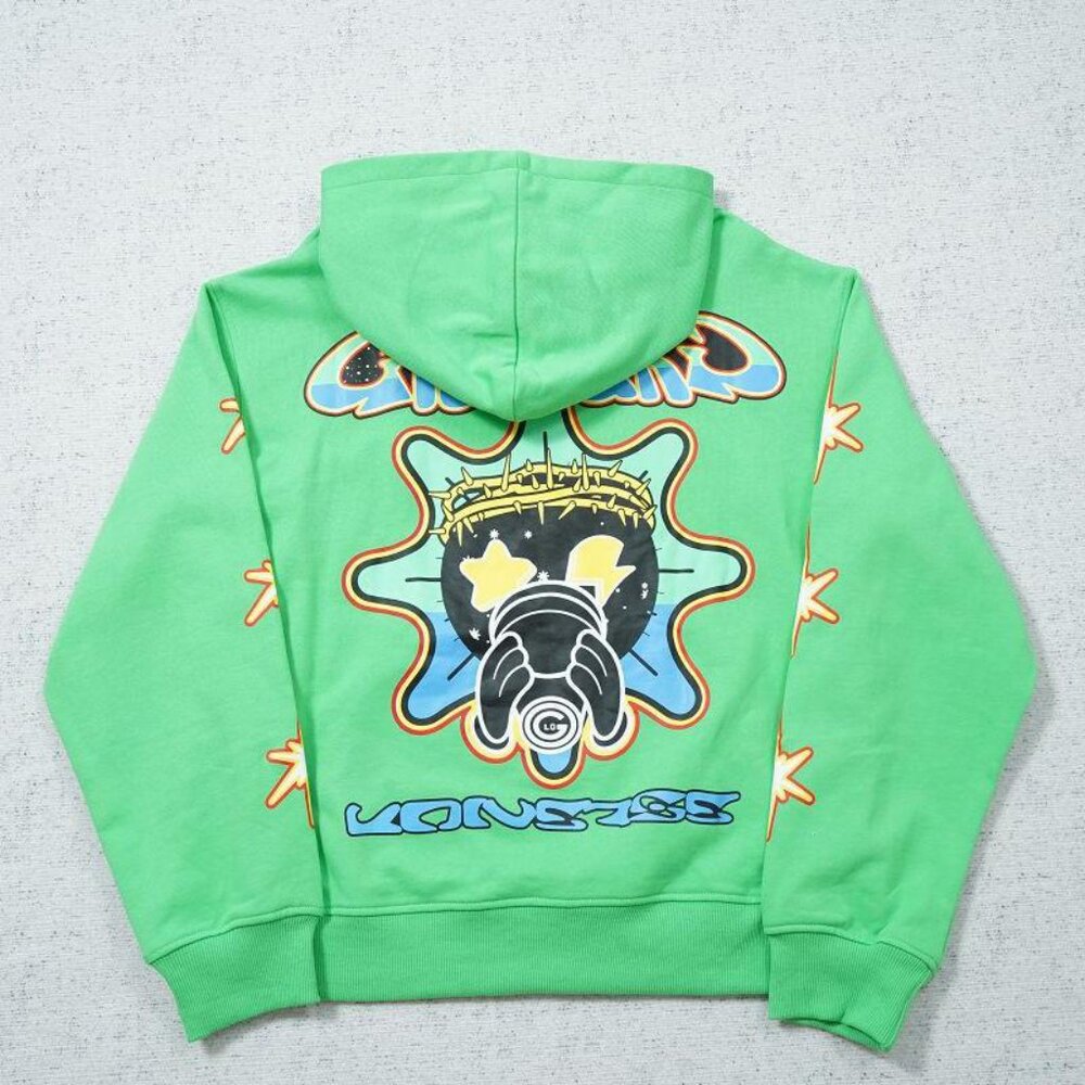 Glo Gang Renegades Cartoon Print Hoodie